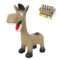 Brinq Zootex Burro C/8 Pcs