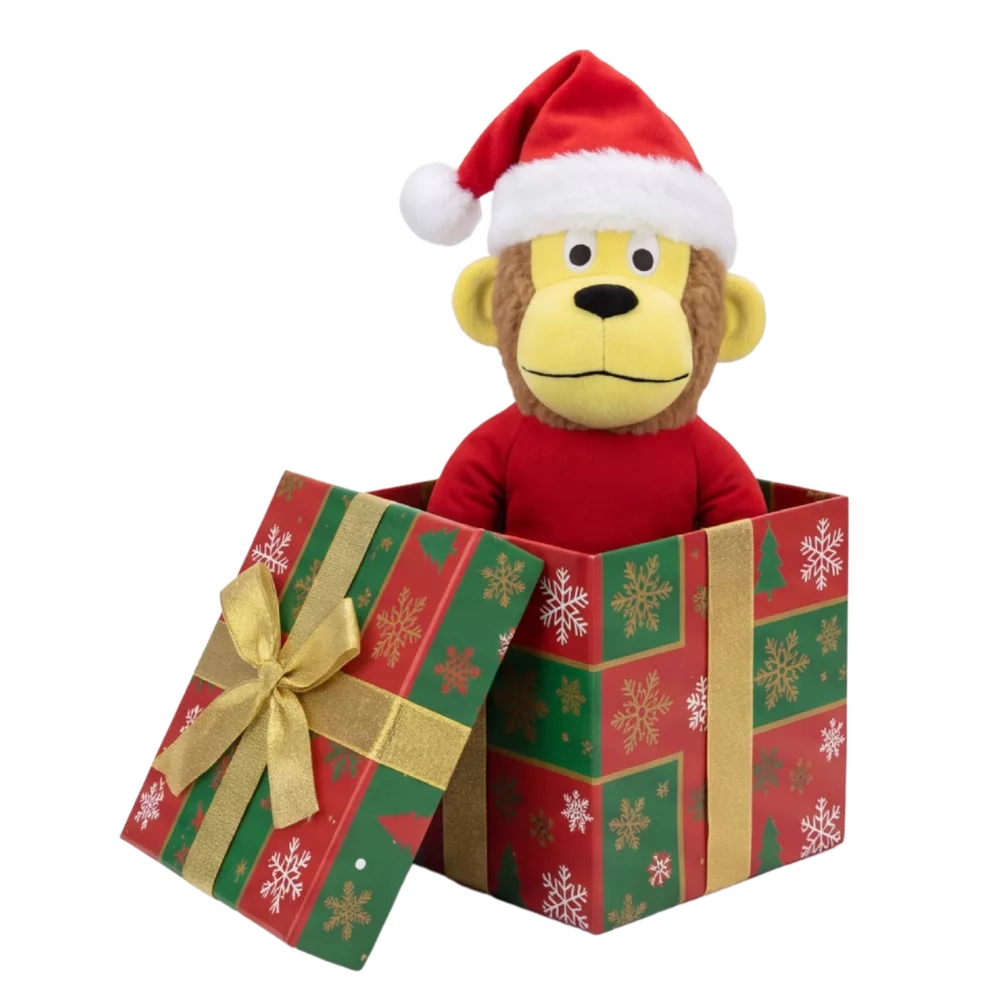 BRINQUEDO MACACO NATAL - Imagem 4